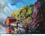 I Call It Magic, Quidi-Vidi 3, Oil on Canvas